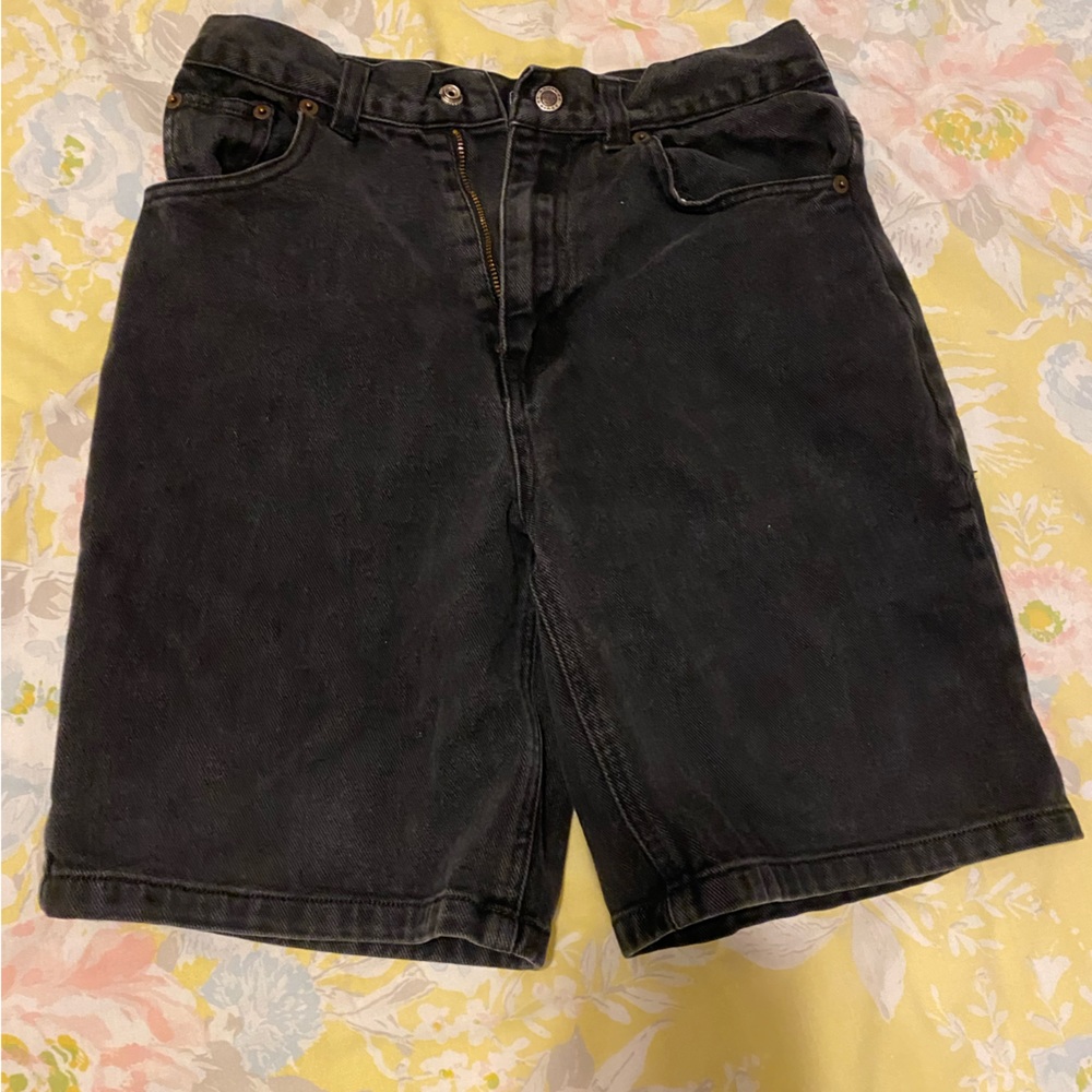 Black shorts